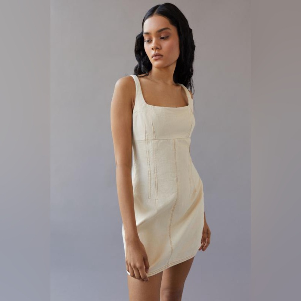 UO Sadie seamed mini dress NWT